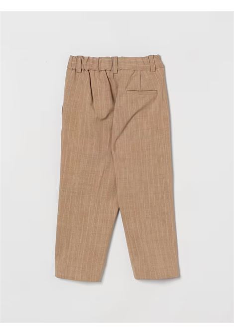Pantaloni a righe MANUEL RITZ | MR3333MOKA